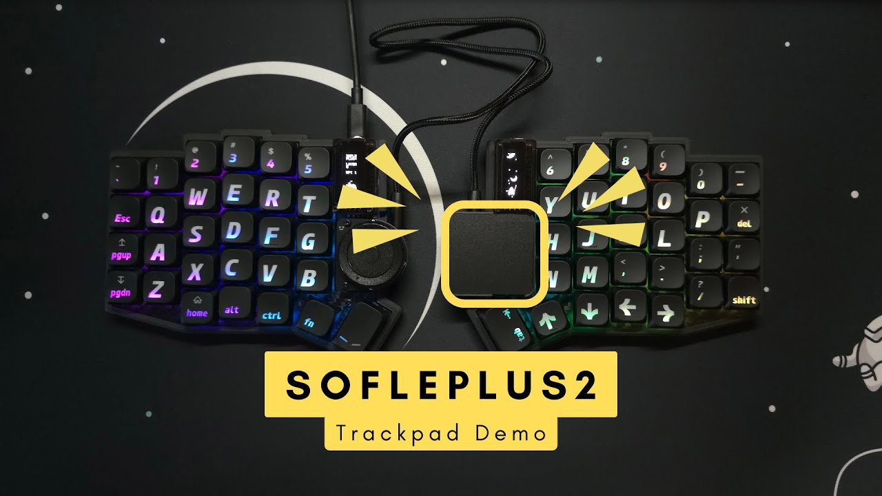 SoflePLUS2 Azoteq Trackpad Demo
