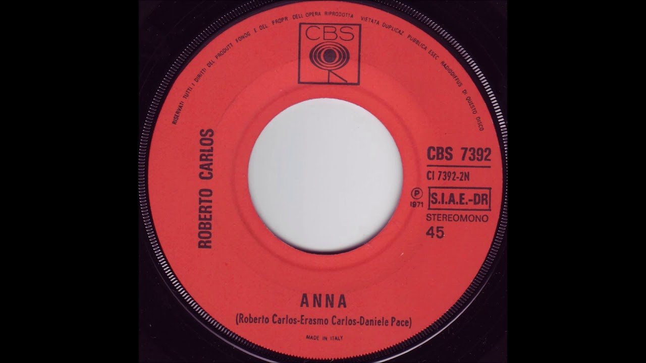 Roberto Carlos   Anna    it version    1971