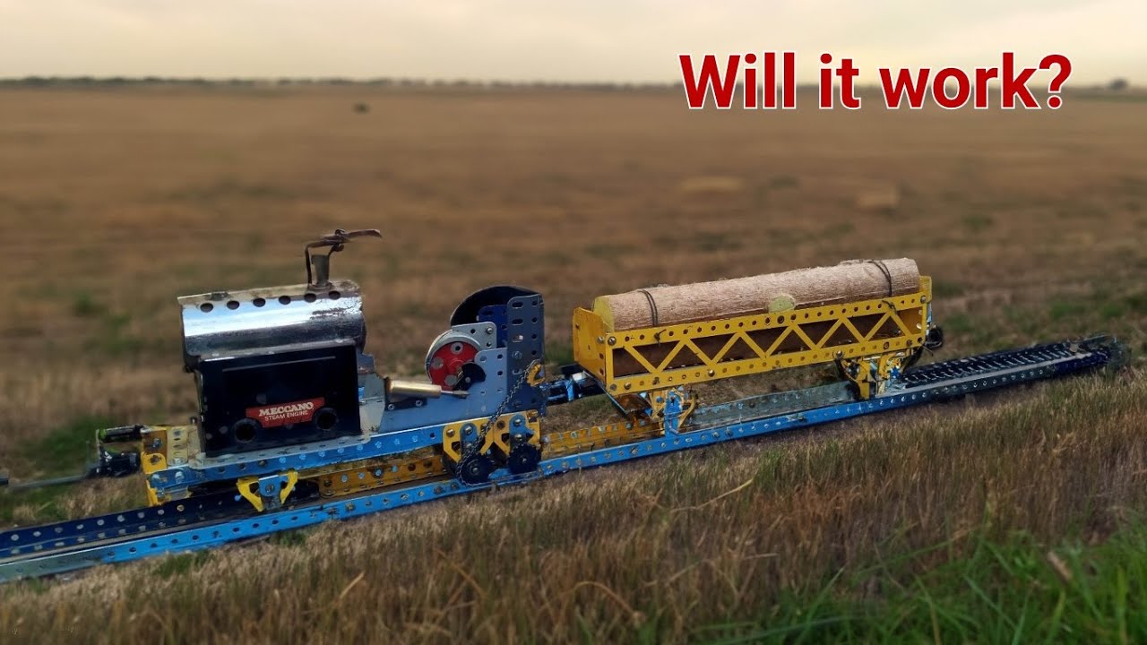 I made a Meccano, mamod gauge 1 loco.