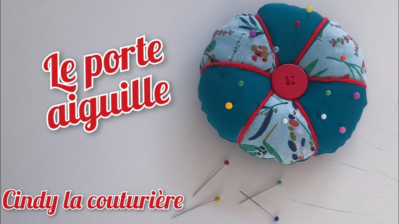 Tuto couture facile : Coudre un porte aiguille avec des chutes ~ Cindy la couturière