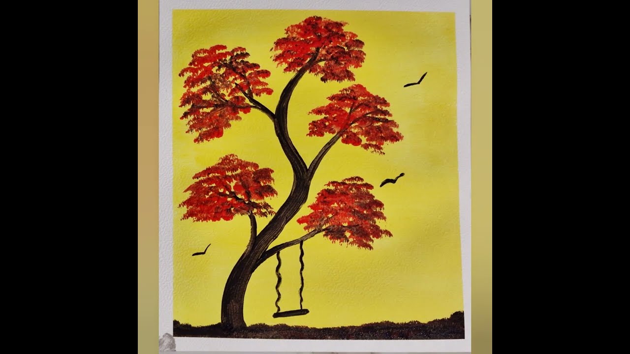 #Amazing acrylicpainting arts beginners satisfaying video step by step easy method #shortsvideo#arts