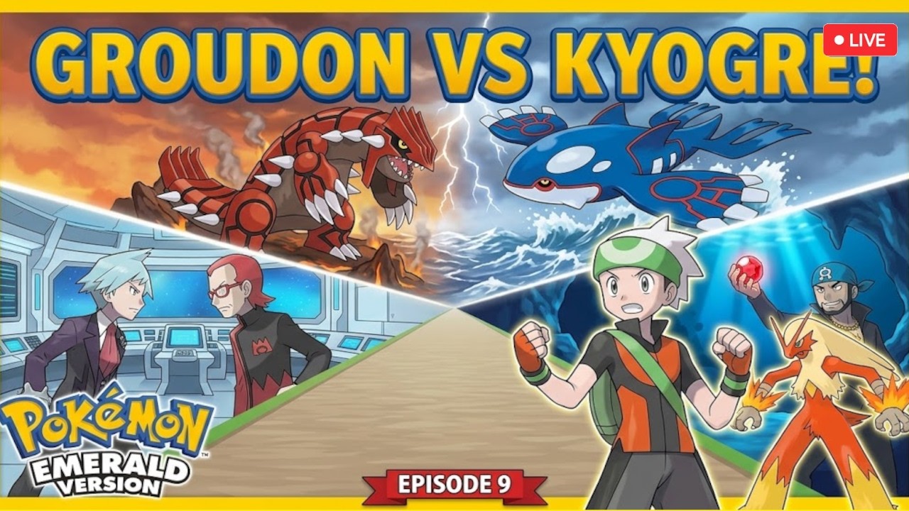 🔴 [LIVE] Team Magma Again?! - Hoenn [Part 9] !kofi