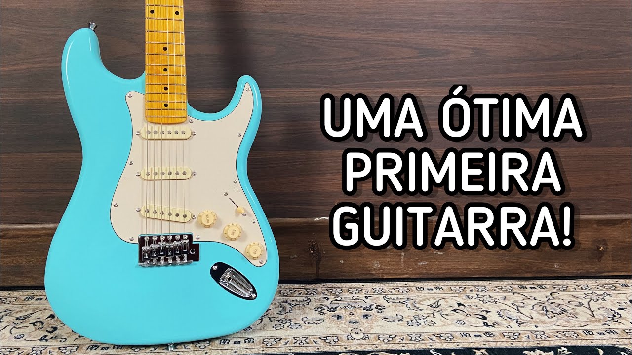 Guitarra para come&ccedil;ar com TUDO! | PHX | SUNSET ST-2 | Stratocaster
