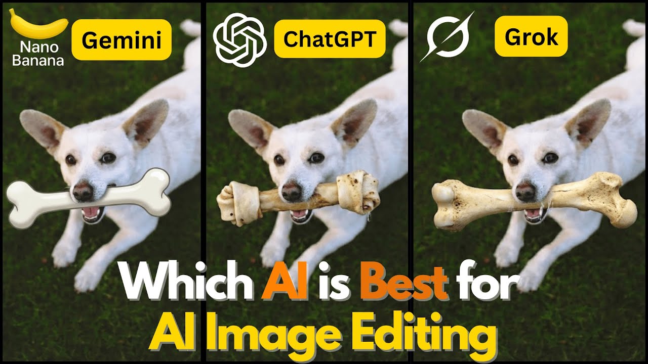 Comparing ChatGPT vs Grok vs Nano Banana Pro | AI Image Editing Explained