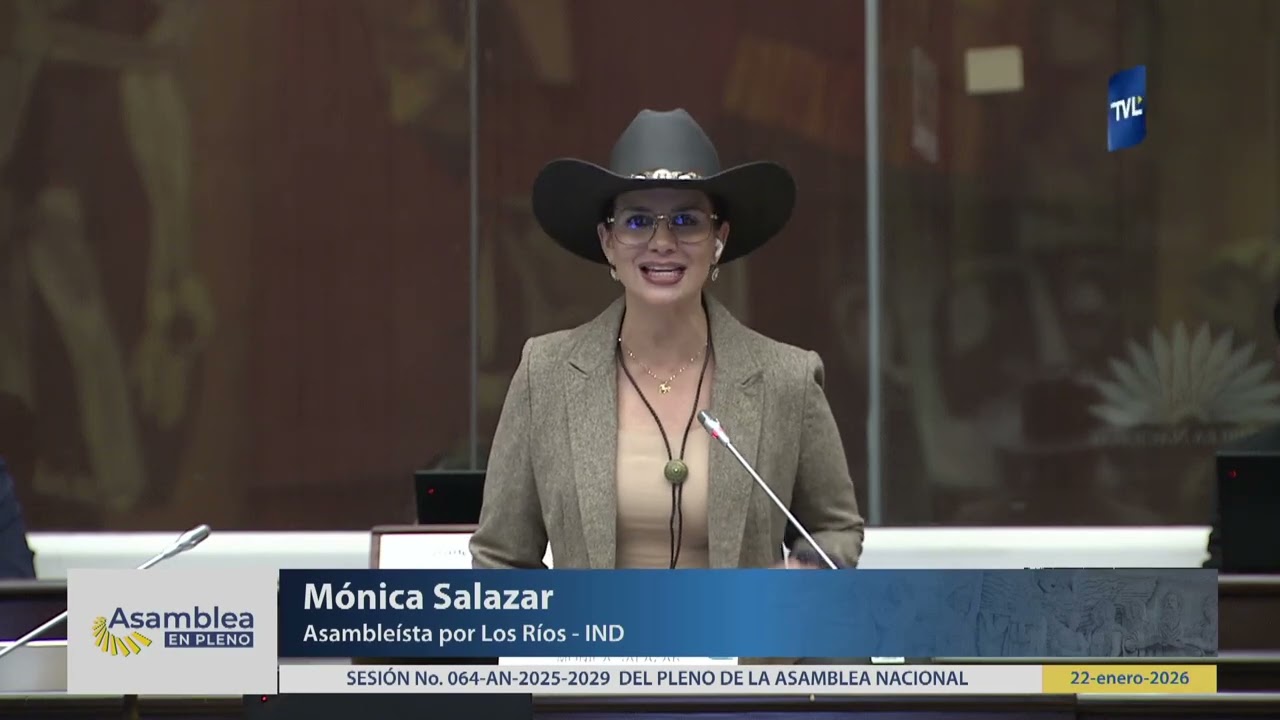 Asambleísta Mónica Salazar - Sesión 064