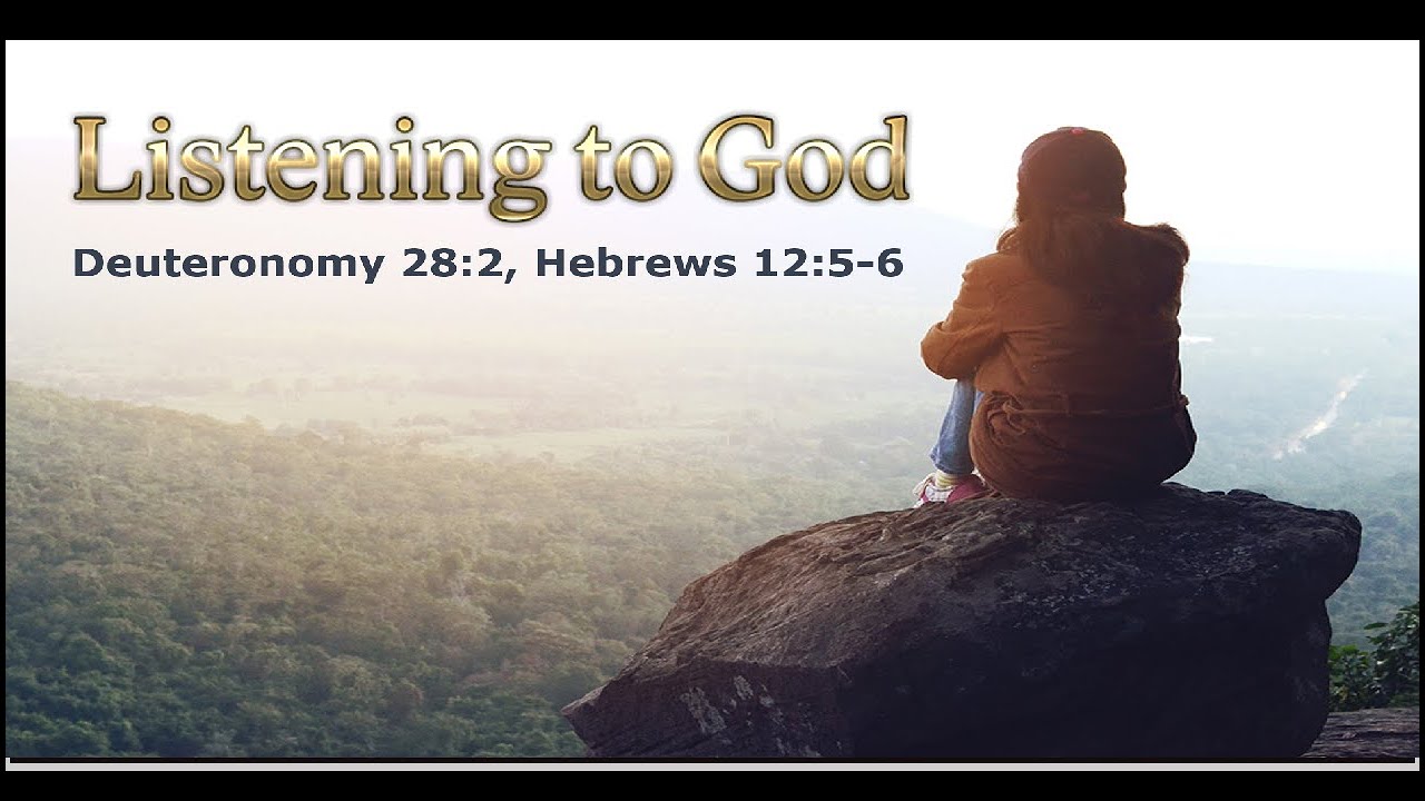 God speaks to us everyday | Listening to God | Hebrews 12_5_6 | Dr. Matthew Webster- Acts 433 Church