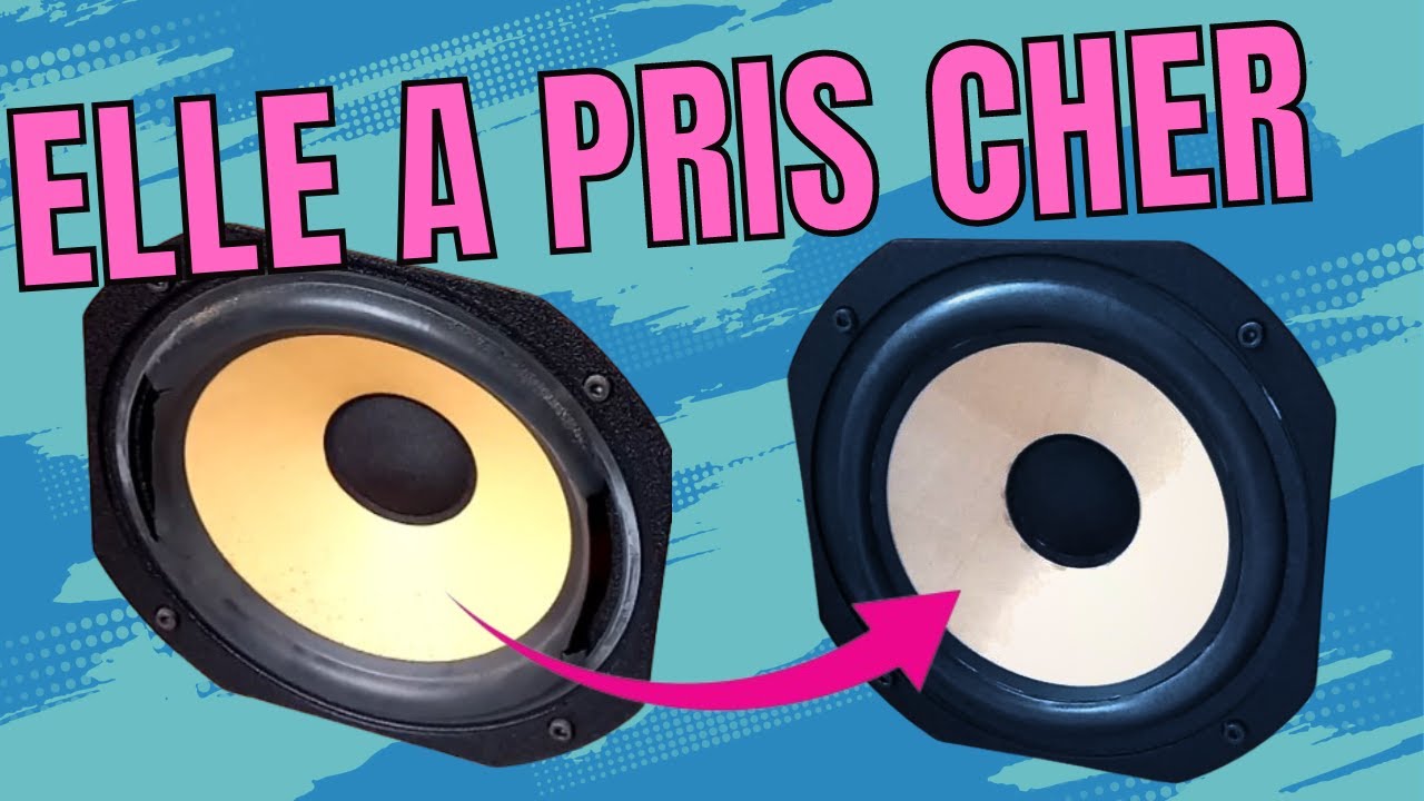 Remplacement suspension FOCAL enceinte JM Lab. Tuto pour faire ça bien et efficacement!