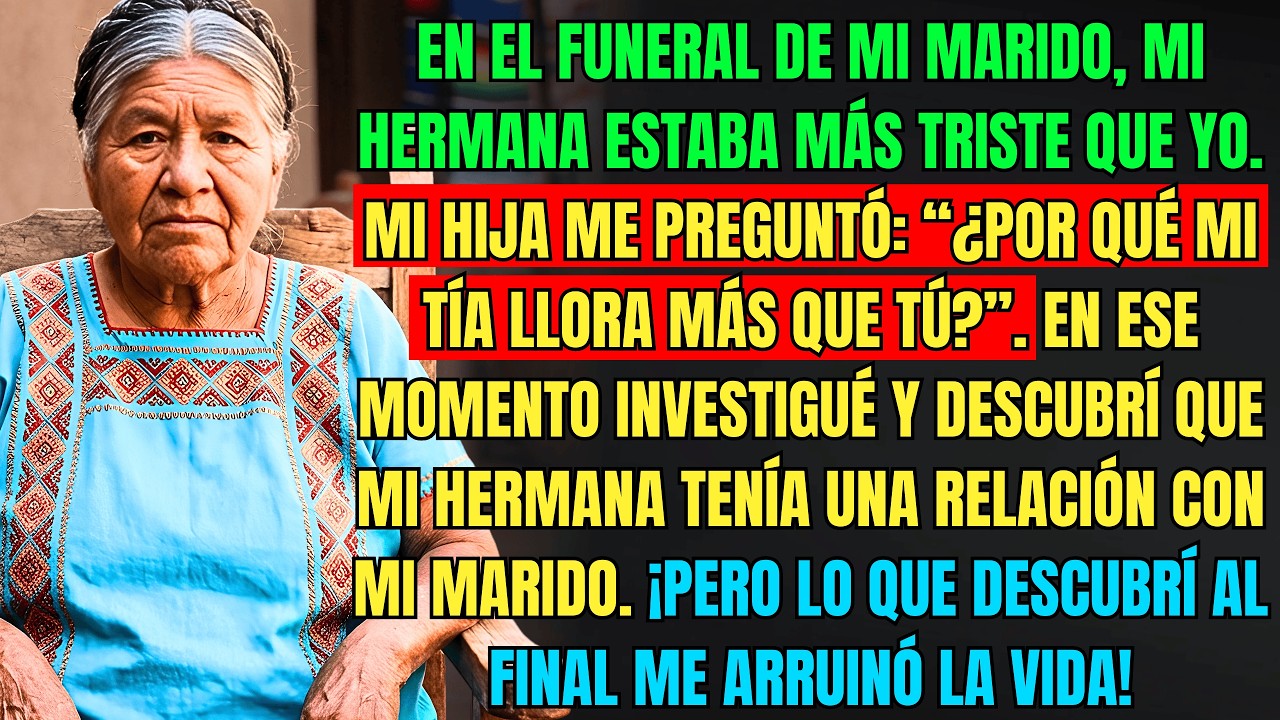 HISTORIA DE ESTA ABUELA 👵💔 MI HERMANA LLORABA COMO VIUDA EN EL FUNERAL DE MI ESPOSO