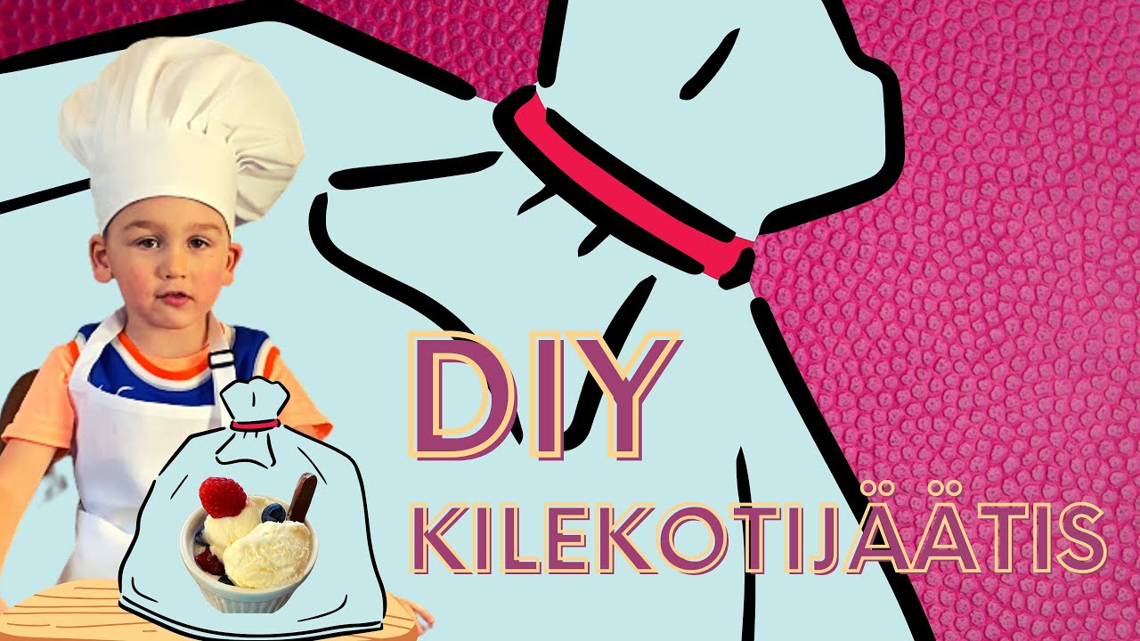 Kuidas teha jäätist kilekotis 10 min? | Home made ice-cream in plastic bag | DIY