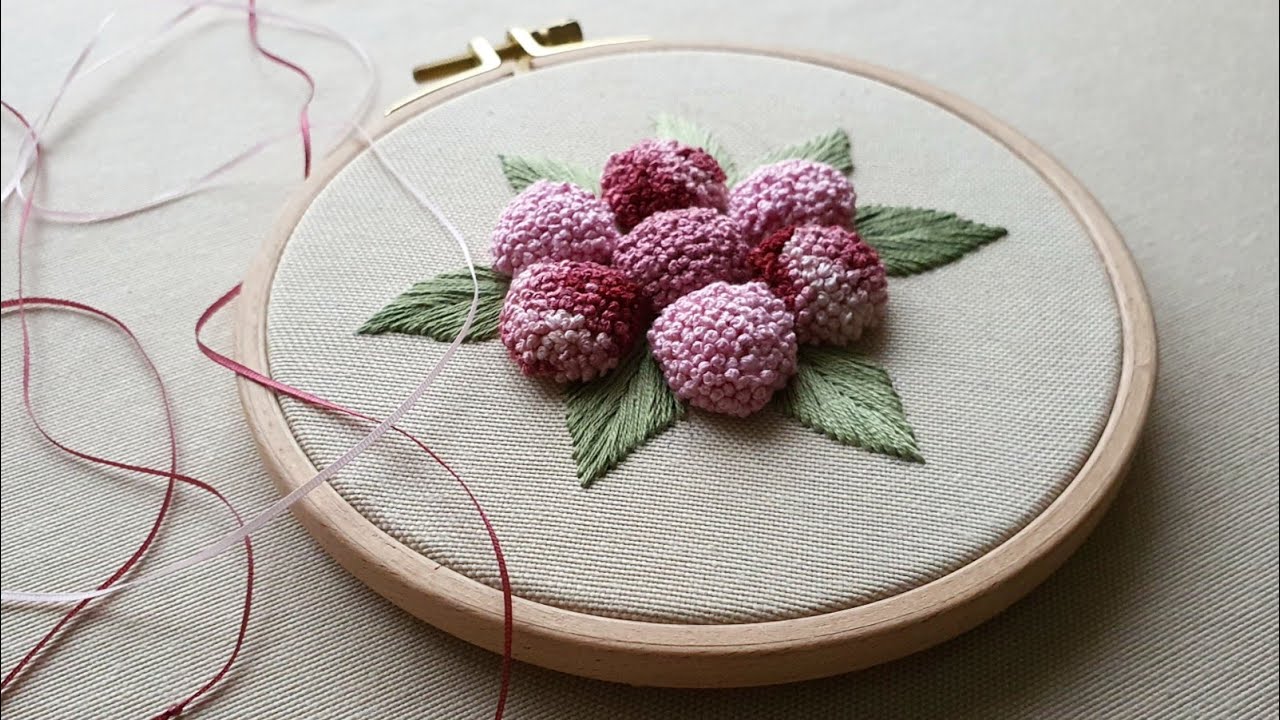 NAKIŞ ORTANCA YAPILIŞI  |  EMBROIDERY  HYDRANGEA