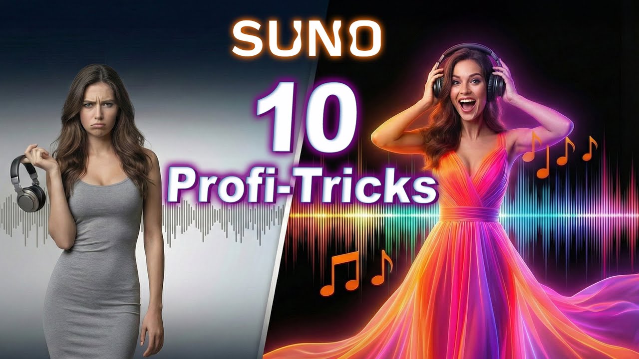 Suno Songs perfektionieren: 10 Profi-Befehle für einzigartige Musik 🎵 (Guide)