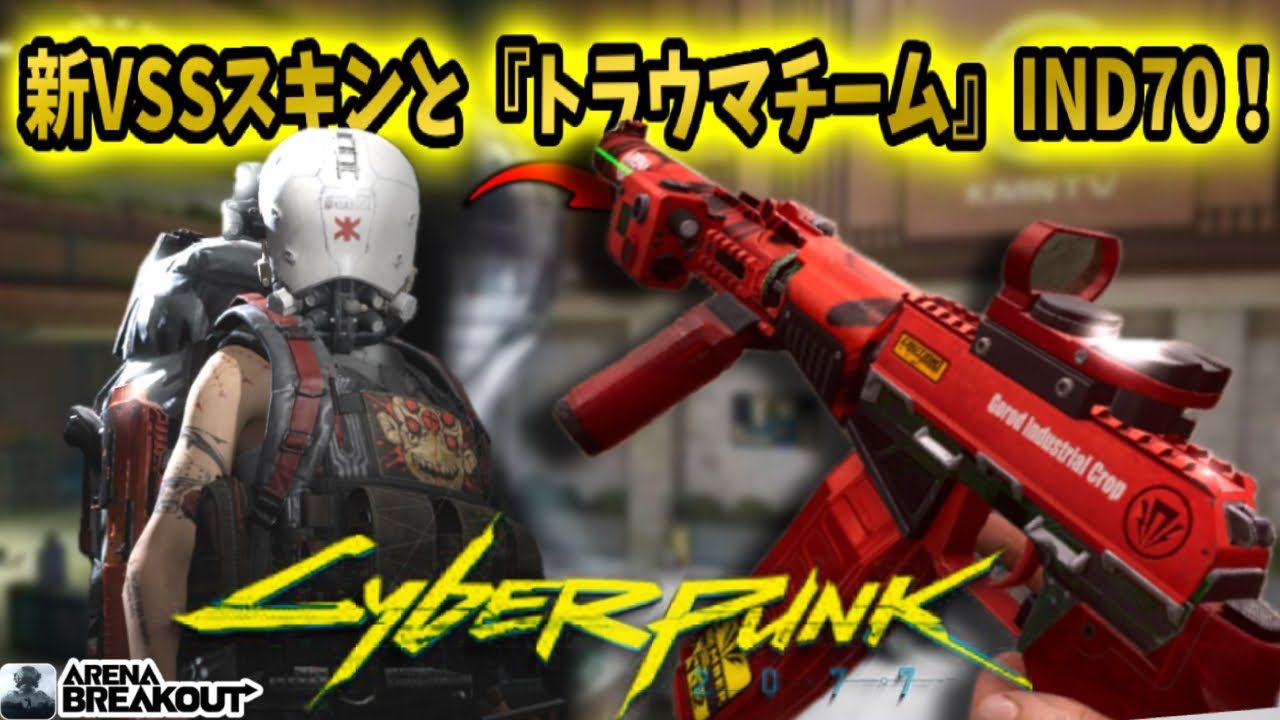 新IND70スキン『トラウマチーム』とレッドラインVSSで顔面無敵になって強すぎたwww             