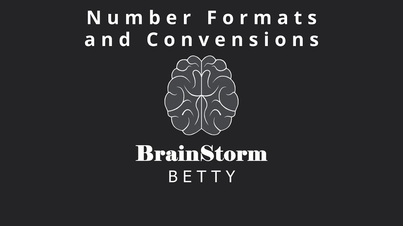 Maths Lit 001 Number Formats and Conventions