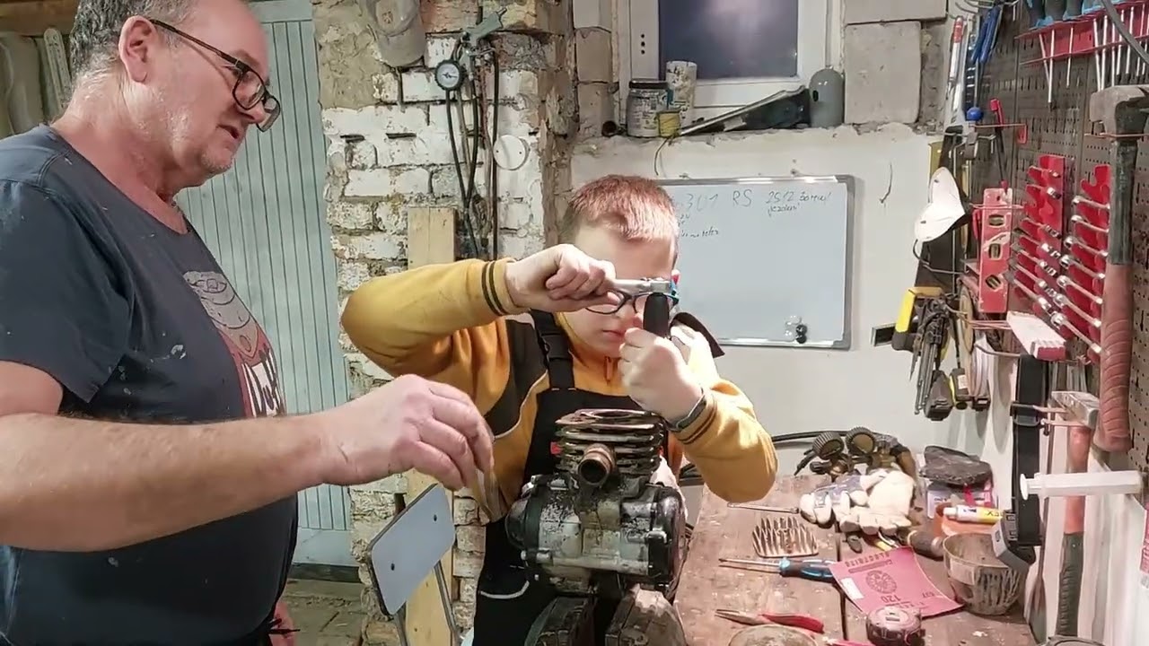 Oprava motorky díl 1