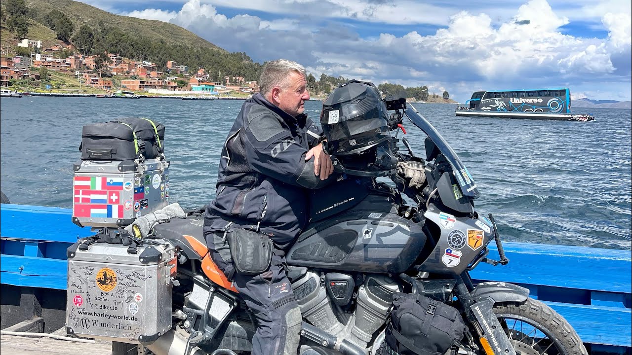 Titicaca Lake 🇧🇴🇵🇪Paso Chungara 4680m - Atacama 🇨🇱 Part 22 HD Panamerica Project 1-100.000 km