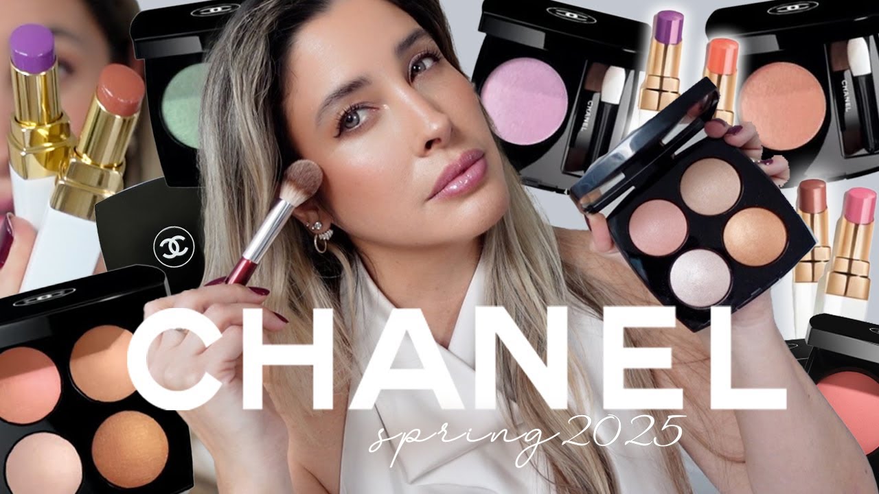CHANEL SPRING 2025 COLLECTION: JEUX DE LUMIERES Highlighter Palette and EVERYTHING NEW from CHANEL 🖤