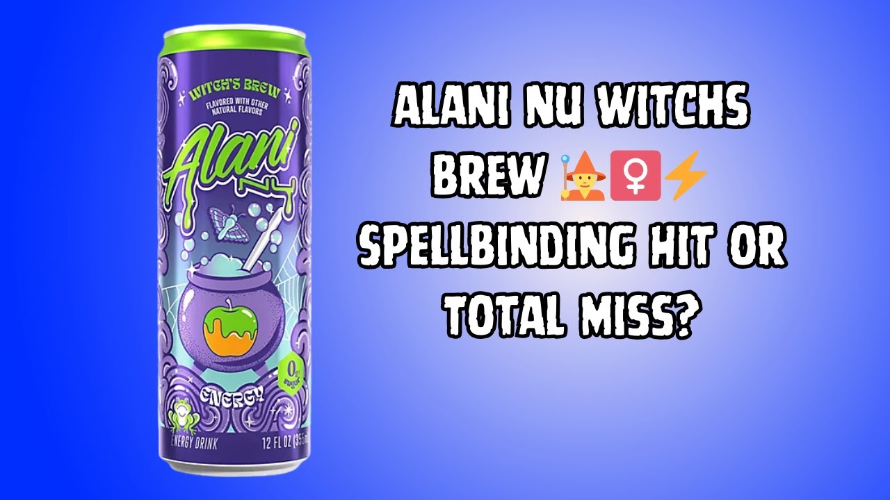 ALANI NU: Witch’s Brew Zero Sugar Energy Drink