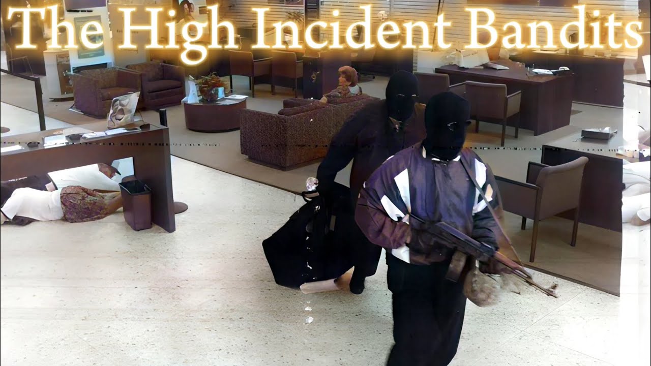 The North Hollywood Shootout: Bank robbers Larry Phillips Jr. & Emil Matasareanu
