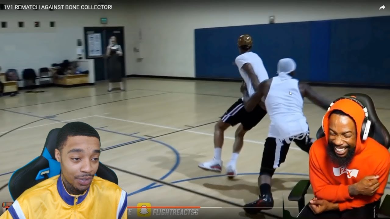 Reacting To FLIGHT GOT HIS ANKLES BROKEN AGAIN BY BONE COLLECTOR! 1vs1 REMATCH LOL!