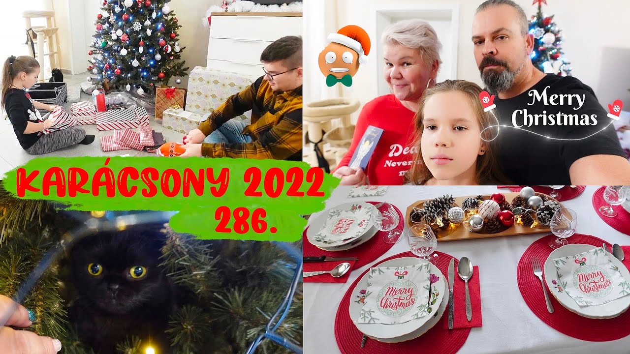 Boldog Kar&aacute;csonyi &Uuml;nnepeket K&iacute;v&aacute;nunk! vlogmas3.--286.r&eacute;sz