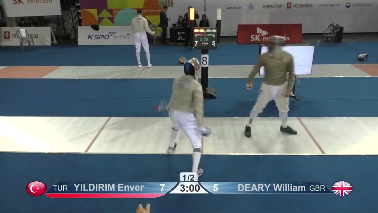 Seoul Grand Prix 2023 SMS - L64 - Enver Yildirim TUR v William Deary GBR