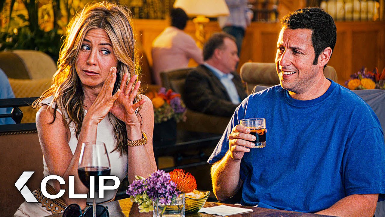 Pretend Marriage With HOT Wife Scene - Just Go with It (2011) Adam Sandler, Jennifer Aniston