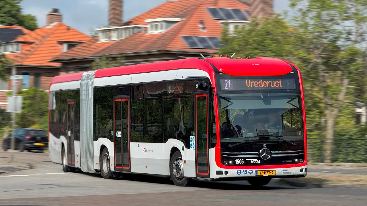 Elektrische Mercedes-Benz eCitaro bussen bij HTM Den Haag | Stadsbus