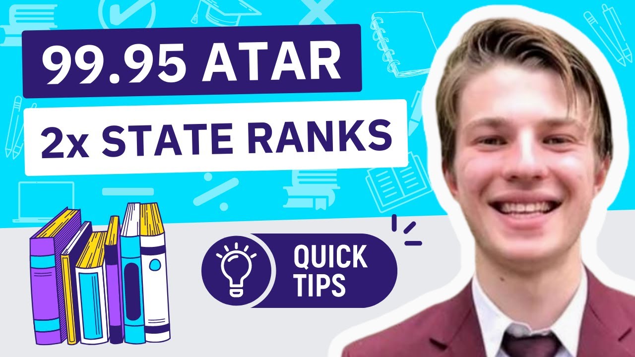 How Jack Achieved a Perfect ATAR (99.95) & State Ranks in Maths & Chemistry