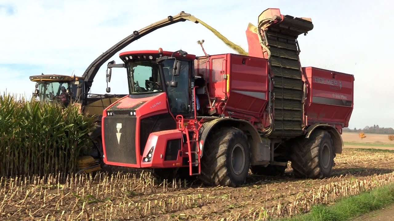 Maïs 2024 | Holmer Terra Variant 585 | New Holland FR920 | Fendt tractoren| USA Equipment  | Scania
