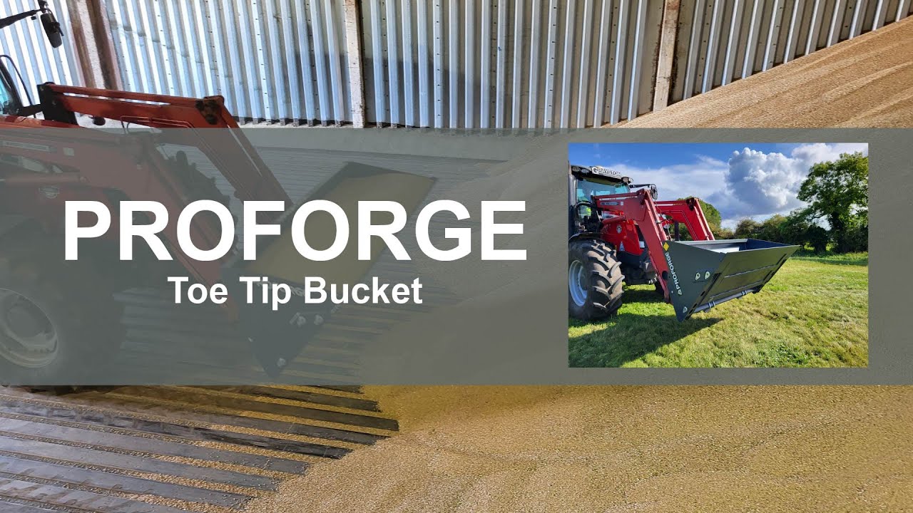 PROFORGE TOE TIP Bucket, Hi-Tip Bucket for Tractor Front Loaders - IN ACTION!