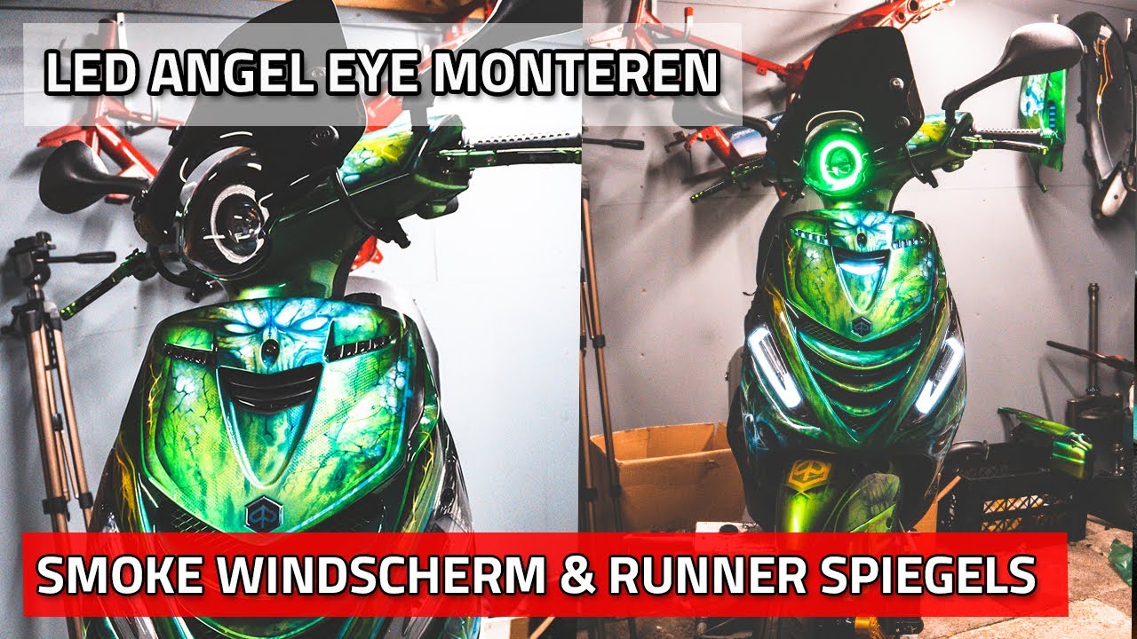 LED ANGEL EYE MONTEREN | Neon verlichting | Hydro Dipping | Smoke Windscherm | Rem Ontluchten #22