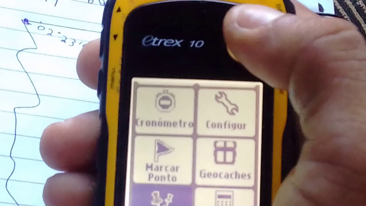Saiba como criar uma rota em um GPS Etrex 10