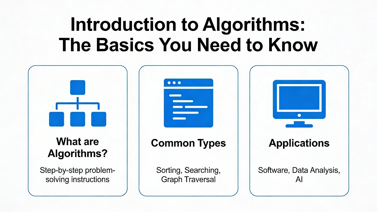 Introduction to Algorithms: The Basics You Need to Know (13 Minutes)