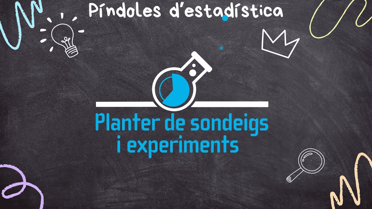 Píndola d'Estadística I - concurs Planter de Sondeigs i Experiments 2024. FME i l'ICE -UPC