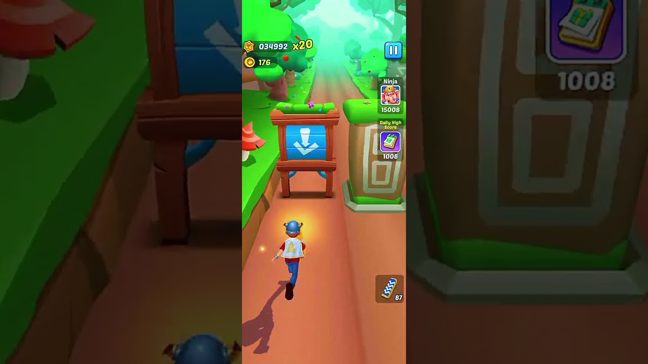💥 Subway Princess Runner Most Satisfying Long Run & Coin Rush 🪙 | HD | #gamingfeed #newsfeed #epic 