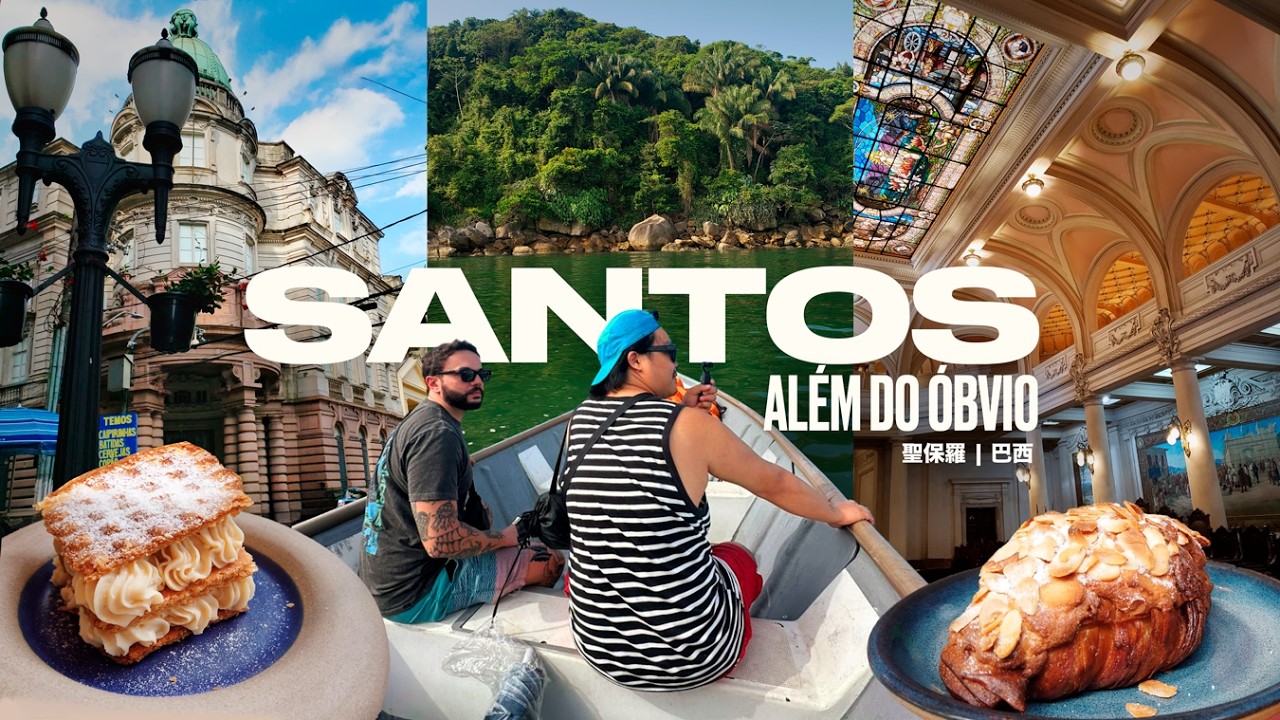 PRAIA SECRETA, COMIDA INCRÍVEL | O QUE FAZER EM SANTOS? | SANTOS | Show Me Hao