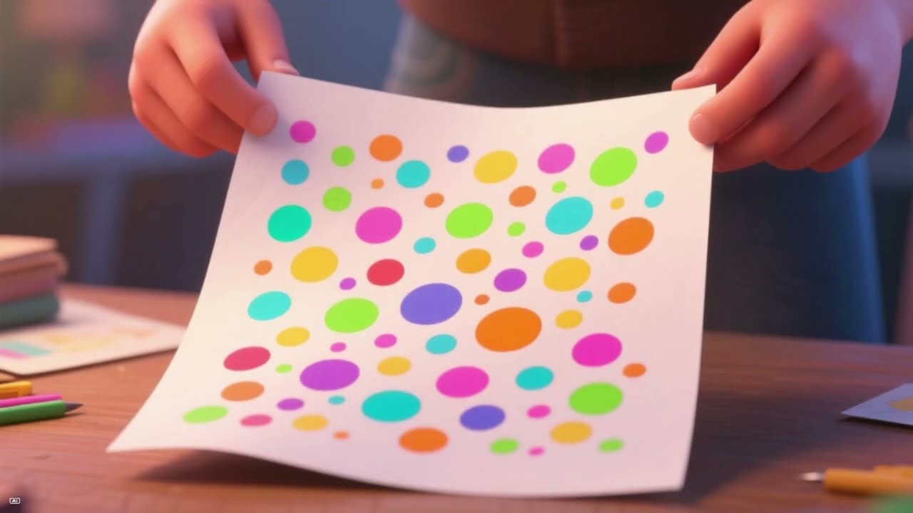 Dots on paper | Baby rhymes for kids