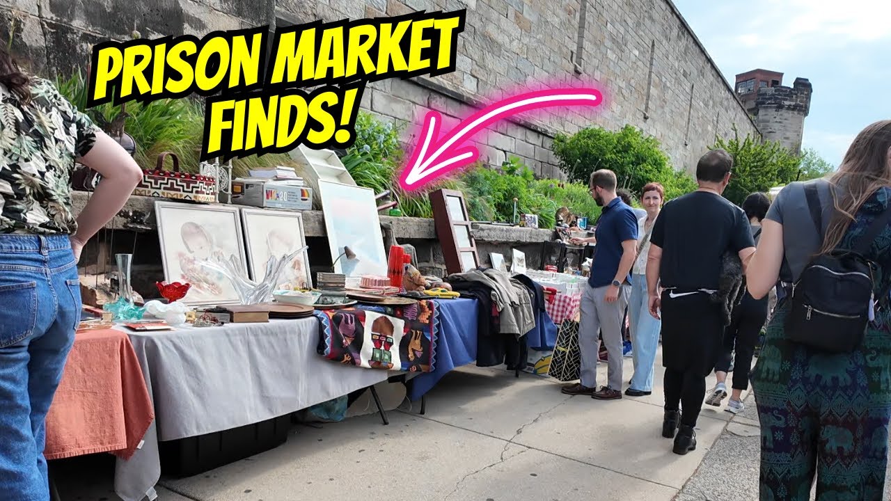 Flea Market Finds Near America's Most Notorious Prison!