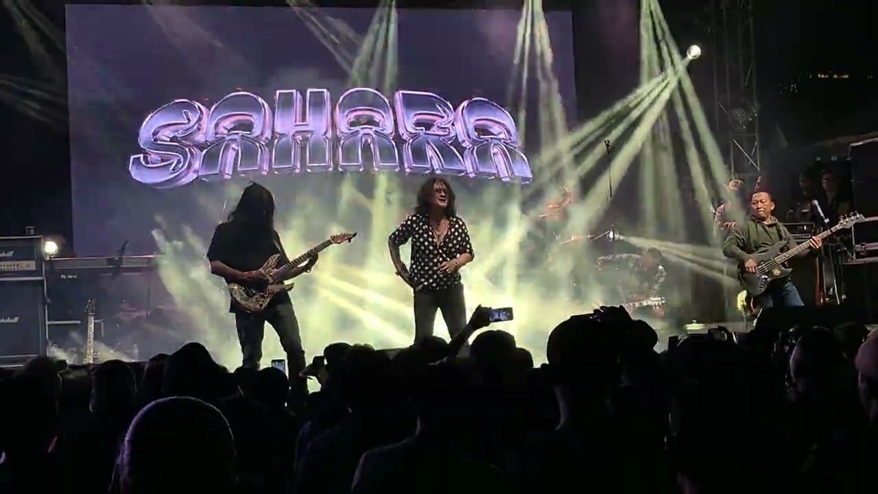 SAHARA ROCK BAND. full live concert ROCK LEGENDS di BANDUNG tgl 21-22.des 2024.