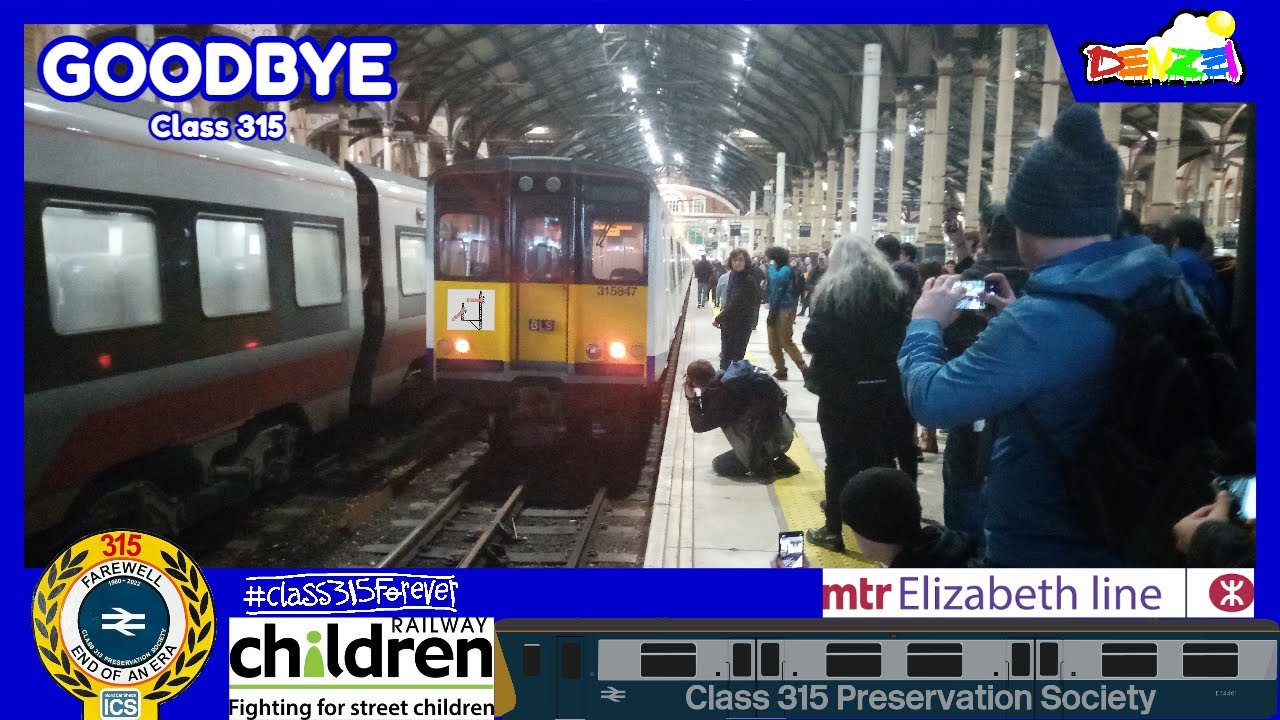 CLASS 315 COMMEMORATIVE FAREWELL RAILTOUR