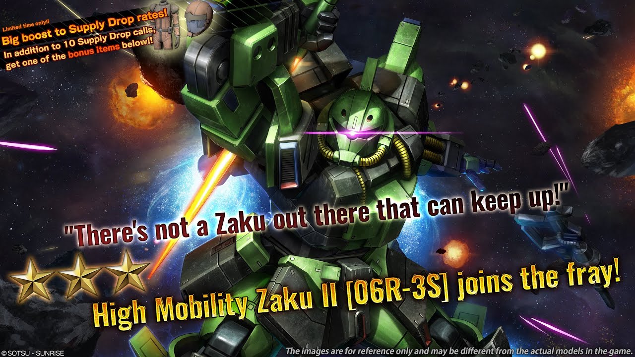 MOBILE SUIT GUNDAM BATTLE OPERATION 2 - High Mobility Zaku II [06R-3S] - New release