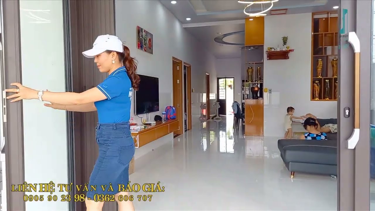 MẪU CỬA TRƯỢT QUAY THAY THẾ CỬA KÍNH CƯỜNG LỰC LÙA TRƯỢT, CỬA MỞ QUAY, ĐẸP, SANG TRỌNG NHẤT HIỆN NAY