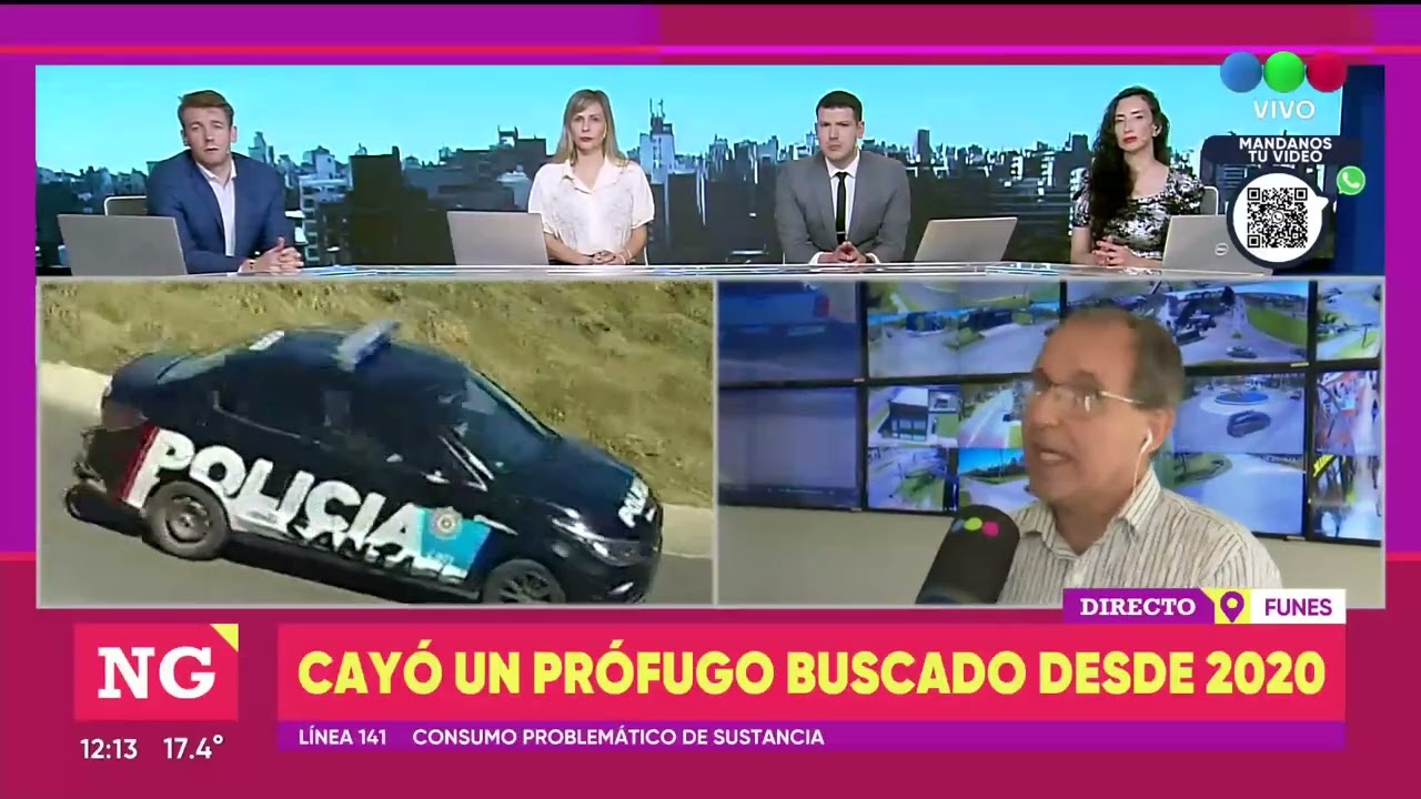 Golpe al narcotráfico en Funes: cayó un prófugo buscado desde 2020 - TELEFE ROSARIO