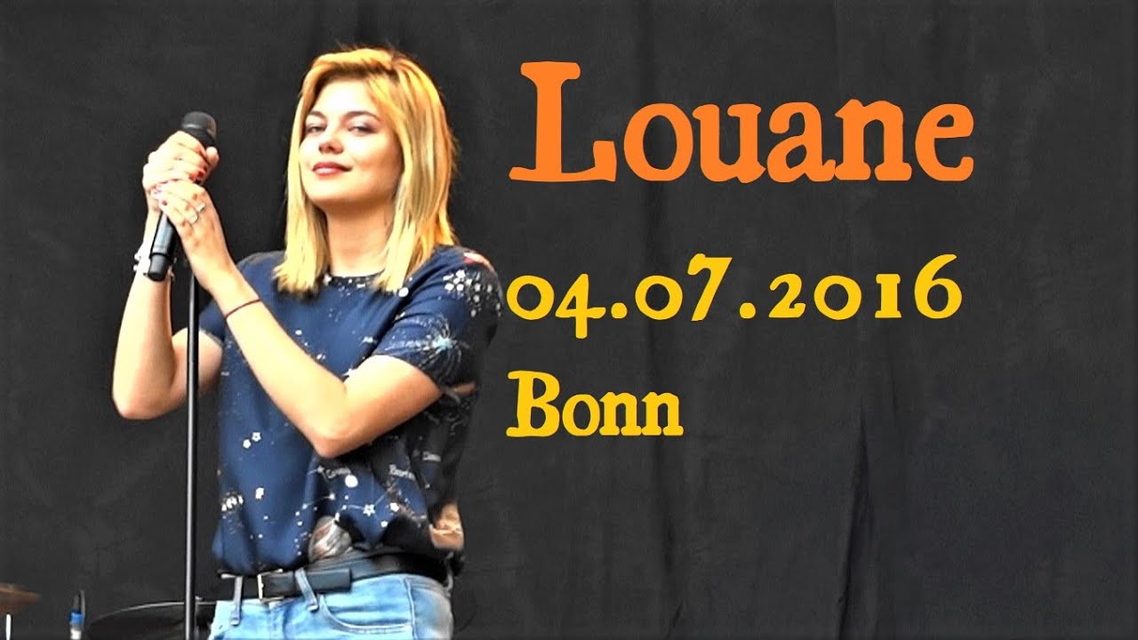 Louane LIVE @ Chambre 12 Tour - Full Set - Bonn, 04.07.2016