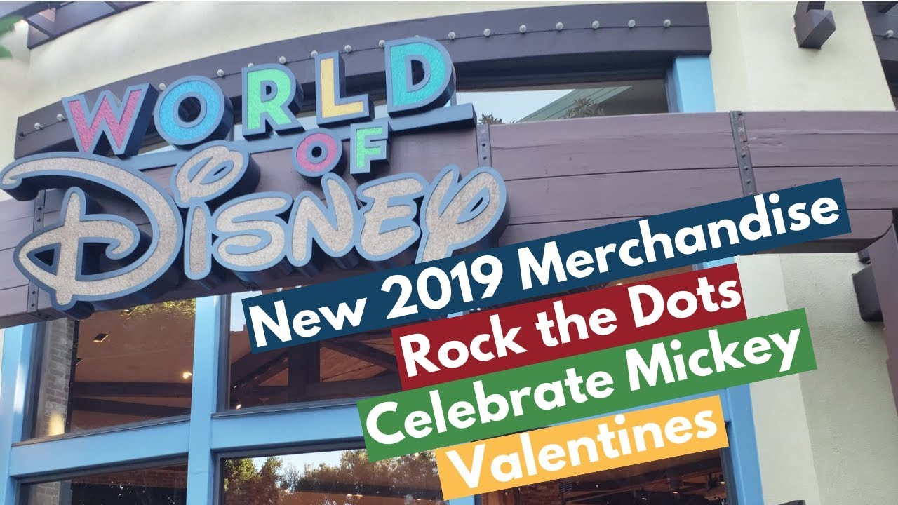 New Disney Merchandise 2019 Rock the Dots, Celebrate Mickey, Valentines