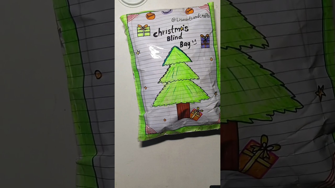 christmas blind bag unboxing 🎄🥳