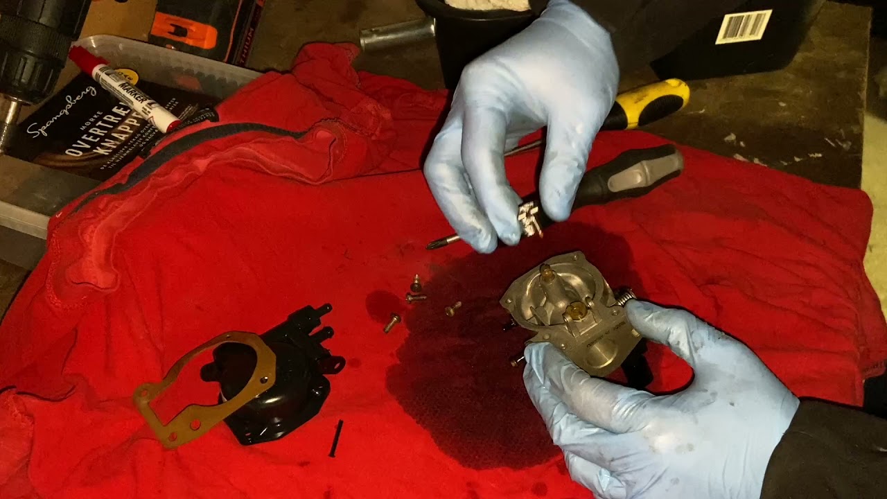 Evinrude 4hp won’t idle part 1