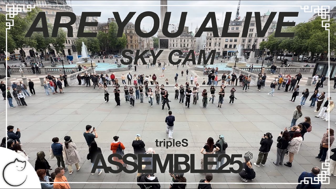 [KPOP IN PUBLIC | SKY CAM | 4K] tripleS(트리플에스) '깨어' (Are You Alive) Dance Cover | LONDON