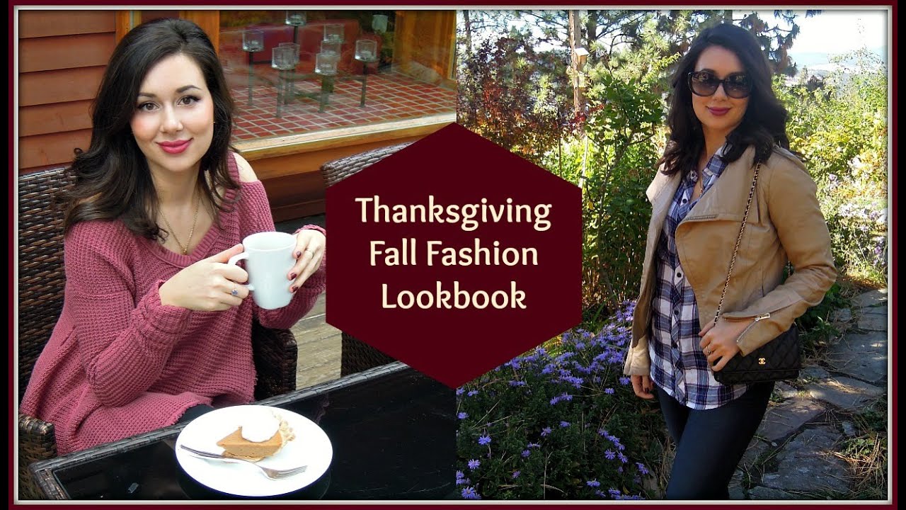 Thanksgiving Fall Fashion Lookbook