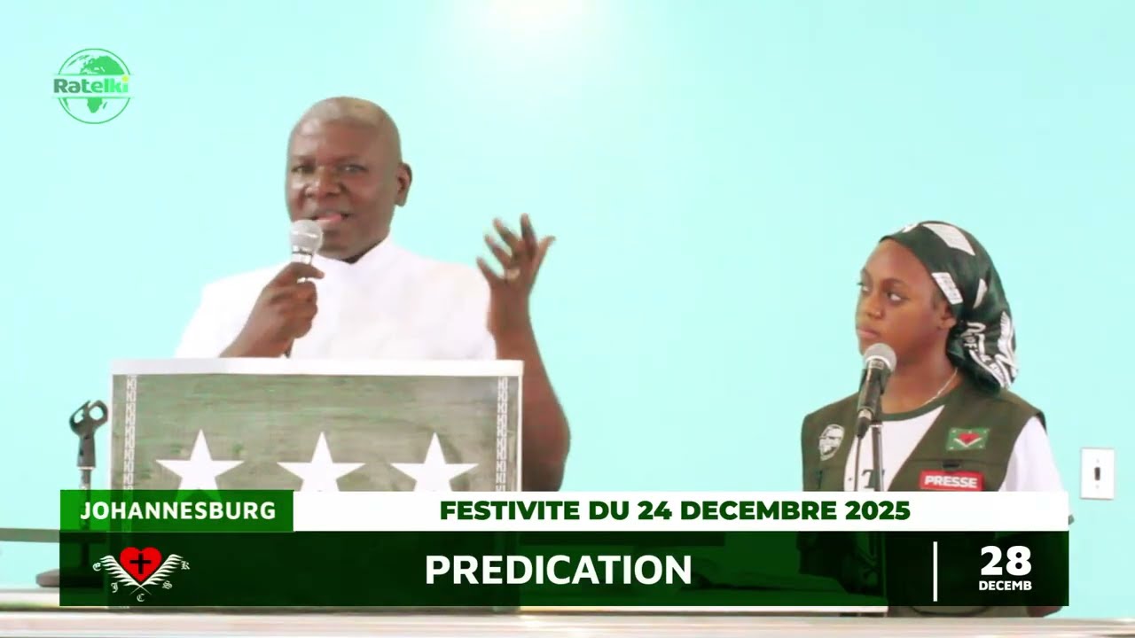 FESTIVITES DU 24 DECEMBRE 2025 A JOHANNESBURG